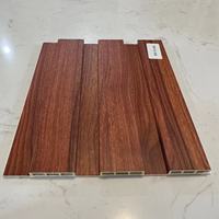 Harga terbaik GMT Panel dinding elegan rumah dekorasi Interior kayu lapisan PVC permukaan papan Panel dinding