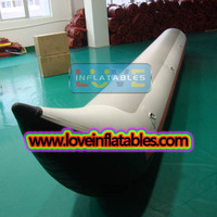 Pédale de bateau gonflable en PVC, nouveauté, vente en gros, tubes de ponton gonflables