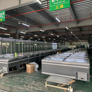 Congelador de exhibición de isla comercial, cofre de puerta corredera superior <span class=keywords><strong>para</strong></span> supermercado - Product Image 5