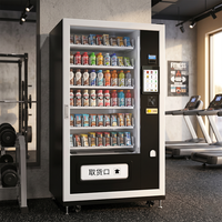 Distributeur automatique de frites et de chips à prix avantageux, de snacks et de boissons fraîches LE205B