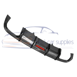 Pour A4 B9 fibre de carbone <span class=keywords><strong>KB</strong></span> Style diffuseur arrière avec lèvre de pare-chocs léger pour A4 B9 Non Sline 2017-2019 - Product Image 2