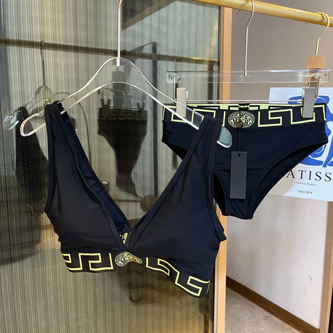 Brand Designer di alta qualità costume da bagno di vendita caldo Set di costumi da bagno Split marca famosa Bikini donna all'ingrosso