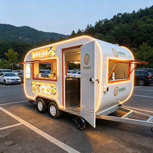 Special Shape Mobile Catering Kitchen for Ice Cream Coffee <b>Snack</b> Business Food Truck - Product Image 3