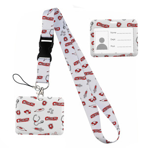 Lanyards de Poliéster Lailina 2026 para Médicos y Enfermeras con Gancho para Tarjetas de Identificación y Porta Tarjetas - Product Image 3