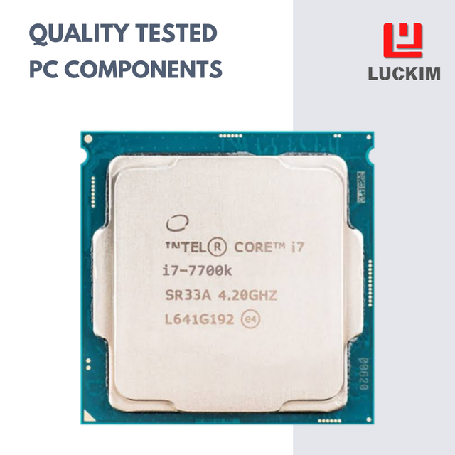 I7-7700K 4-Core 8-Thread Desktop CPU 4.2-4.5GHz 8MB Cache LGA1151 91W