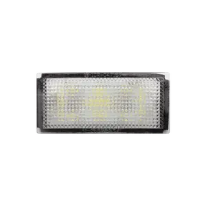 Luci bianche numero targa a LED per BMW serie 7 E65 E66 2006 2007 2008 luce di segnalazione automatica nessun numero di errore lampada