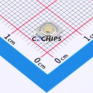 TSE05314-015D541UJ-R4000 Tactile Switch SMD-4P,5.1x5.1mm Switch Single Pole Single Throw Round Button 2.8N 5.1mm - Product Image 1