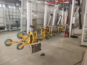 Dispositivo de Levantamento de Vidro com Ventosa Pneumática, Estrutura de Aço, Fácil de Operar, Adequado para Levantar Vidros Grossos. - Product Image 6