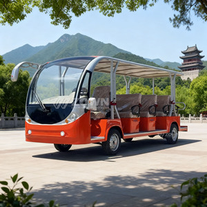 Electric Mini City Shuttle Sightseeing Bus 10-14 Seats Lead Acid Battery AC Motor 4/5/7.5kW Power 40km/h <b>Max</b> Speed <b>Smart</b> - Product Image 6