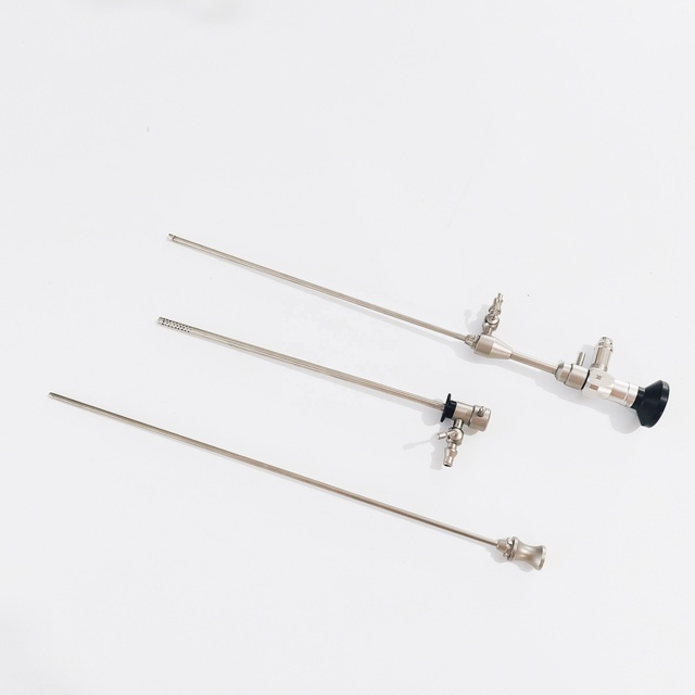 Gynecology Instruments Hysteroscopy Sheath 2.9mm Endoscope Manual Stainless Steel Basis Surgical Instruments Working Channel