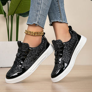 Sneakers con diamanti scintillanti Glitter da donna, taglie 36-42 - Product Image 2