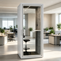 Cabines Acoustiques Tiny Telefone pour Cabines, Boîtes et Récipients – Conception Économique et Isolation Sonore Optimale