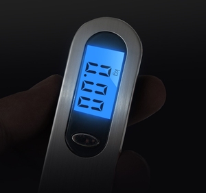 Tragbare elektronische 50-kg-Gepäckwaage für die Küche Mini-Hand waage mit Batteries trom zur Gewichts messung - Product Image 5