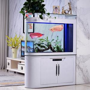 <span class=keywords><strong>Acquario</strong></span> Rettangolare in Vetro YUYI YG-003125 da 500L-1000L con Illuminazione LED, Filtro Ciclico Silenzioso e Mobile - Product Image 1