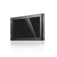 Monitor de marco abierto industrial LCD de pantalla ancha de 8 pulgadas 1280*720 con interfaz AV VGA BNC de 1/2"