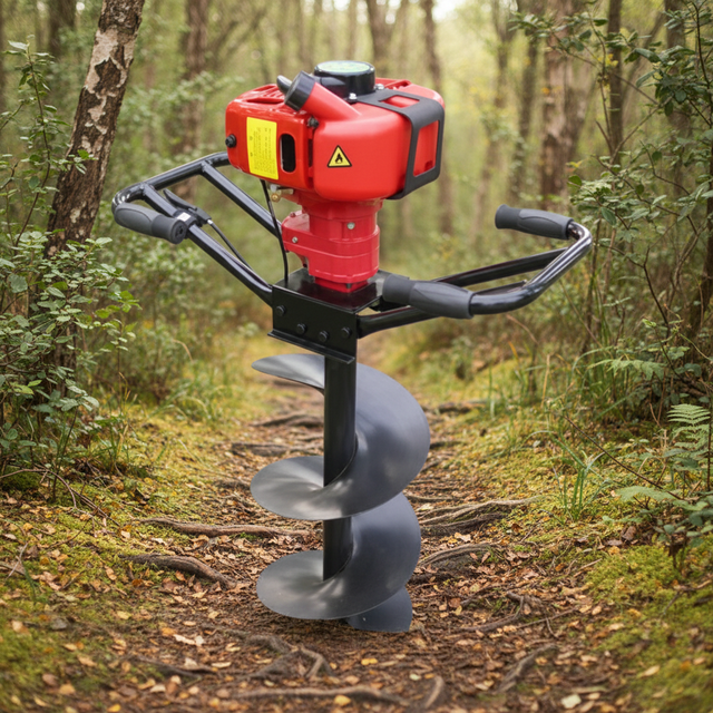 Gasoline Farm Tree Planting Drilling Machine