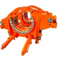 Pince hydraulique en acier au carbone forgé UMP pour accessoire de manutention de tubulure et de tige de forage MPR6, 1 pièce