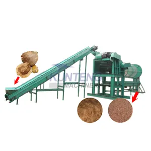 Easy To Use Hot Selling Coconut Coir Fiber Compress Making Machine