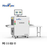 Mesin Pemindai Bagasi Sinar-X Hawkeyes 500x300mm, Sistem Inspeksi Keamanan Bagasi Sinar-X