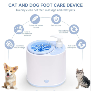 Copa Eléctrica de Silicona para Baño de Patas, Máquina Inteligente 2 en 1 para el Cuidado de Patas de Perros y Gatos, <span class=keywords><strong>Lavadora</strong></span> de Patas - Product Image 5