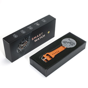 Caja de reloj de embalaje de cartón con logotipo personalizado de gama alta, papel de regalo con ranura, cajas rígidas de lujo, cartón personalizado, se aceptan <span class=keywords><strong>15</strong></span> días - Product Image 3