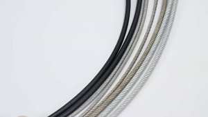 מותאם אישית חלודה חוט תעשיית חבל תיל קישוט עם pvc pva מצופה כבל פלסטיק ויניל ציפוי נירוסטה כבל 316 - Product Image 6