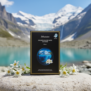 Jmsolution มาสก์หน้ากรดไฮยาลูโรนิกมาใหม่ Edelweiss ธารน้ำแข็งแผ่นรูปแบบ10ชิ้นต่อชิ้นต่อชิ้นผลิตในประเทศเกาหลี - Product Image 3
