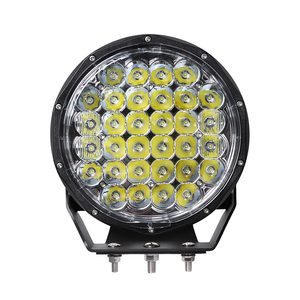 Feux LED ronds tout-terrain ADT 9 pouces 128W, barre lumineuse de travail LED 9-32V, projecteur pour voiture, camion, VTT, tracteur, conduite tout-terrain, phare antibrouillard - Product Image 1