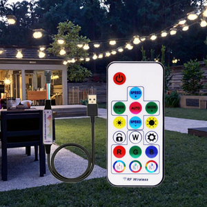 Ws2812b ws2811 Pixels <span class=keywords><strong>LED</strong></span> Strip điều khiển ánh sáng rf17keys <span class=keywords><strong>Dimmer</strong></span> từ xa cho DC5-24V 24 phím RGB điều khiển cho <span class=keywords><strong>LED</strong></span> Tape - Product Image 3