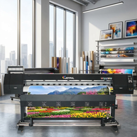 Impresora Eco Solvente de Formato Grande Jetpal de 1.6m con Cabezal de Impresión XP600 o I3200 para Material Publicitario de Lona y Pancartas Flexibles de PVC