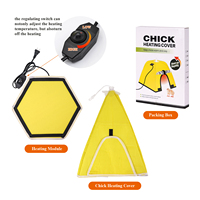 Éleveuse de Volaille Chauffante pour Poussins, Température Réglable, Chauffage Électrique pour Poulets, Couverture Chauffante pour Poussins, à Vendre
