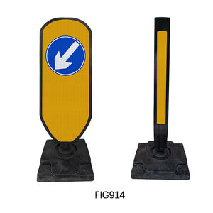 LLDPE haute résistance, qualité réfléchissante, ENGINEER, s'enclipsent instantanément, pas de réparations, pas de remplacements, sécurité sans cesse, pas de lumières, pas d'alimentation - Product Image 1