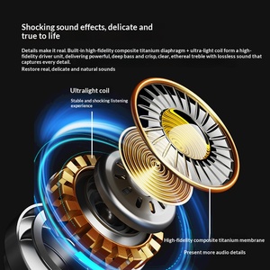หูฟังไร้สายแบบสปอร์ตพร้อมที่เกี่ยวหู, หูฟังบลูทูธ 6.0 HiFi เสียงเบสหนักแน่น, กระชับพอดีสำหรับการวิ่งออกกำลังกาย - Product Image 5