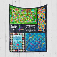 Couverture polaire personnalisée NFL en gros à bas prix, imprimée avec logo scolaire, couverture douce pour cheerleading