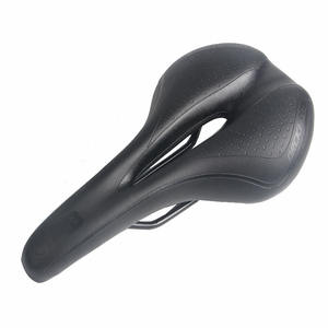 Sillín de <span class=keywords><strong>bicicleta</strong></span> de montaña para <span class=keywords><strong>hombre</strong></span> y mujer, asiento de <span class=keywords><strong>bicicleta</strong></span> impermeable de PU y fibra de carbono con Funda de cuero con carcasa de Gel - Product Image 1