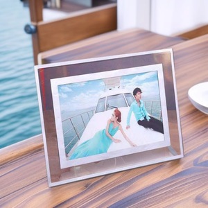 Customized Certificate Crystal Picture <strong>Frame</strong> Glass <strong>Photo</strong> <strong>Frame</strong> Glass 4x6 5x7 8x10 12x16 A4 <strong>A5</strong> A2 Sparkling Crystal <strong>Photo</strong> <strong>Frame</strong> - Product Image 2
