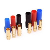Conector XT150 M/F de 6 mm, Rojo, Negro, Azul, Alta Corriente, Macho y Hembra, EV XT150-m XT150-F XT 150, Conector Tipo Banana para Batería Lipo RC