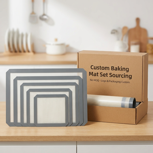 Tapis <span class=keywords><strong>de</strong></span> cuisson en <span class=keywords><strong>silicone</strong></span> alimentaire FLEET 0,7 mm, antiadhésif, écologique, compatible <span class=keywords><strong>four</strong></span> et lave-vaisselle, plaque <span class=keywords><strong>de</strong></span> cuisson personnalisable avec logo <span class=keywords><strong>pour</strong></span> OEM - Product Image 2