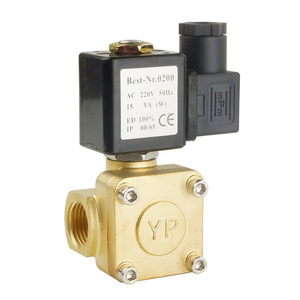 Vanne solénoïde à diaphragme pilotée JIN 1/4 po à deux voies pour compresseur d'air - Product Image 3