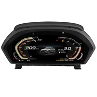 Compatible avec BMW Série 3/4 F30/F31/GT-F34/F32/F33/F36 avec interface HUD et tableau de bord LCD