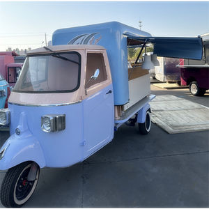 Nouvelle petite cuisine mobile électrique Ape Tuk Tuk camion de restauration rapide kiosque à crème glacée extérieur Taco <span class=keywords><strong>Pizza</strong></span> camion avec chariot à Hot Dog - Product Image 4