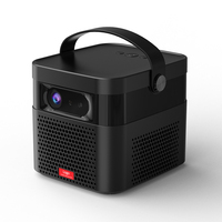 W80 — mini projecteur intelligent LED HD 3D, avec batterie intégrée 15600 mah, Android 9.0, Wifi, bluetooth, pour camp, vidéo