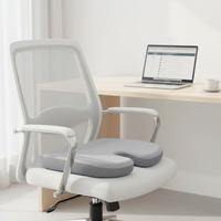 Coussin de siège thérapeutique en gel à mémoire de forme en U, rafraîchissant, amovible et lavable, pour une posture assise correcte – Offre spéciale à prix réduit