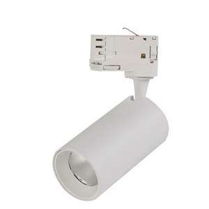 <span class=keywords><strong>Foco</strong></span> <span class=keywords><strong>LED</strong></span> con zoom RGBW DMX512, sistema de riel lineal, lámpara de Focos ajustables, COB, 12W, 20W, 30W, 40W - Product Image 1