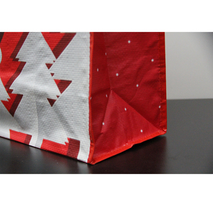 Logo personalizzato all'ingrosso Santa sack stampa regalo di natale shopping sacchi tessuti grande borsa regalo di natale per <span class=keywords><strong>negozio</strong></span> - Product Image 4