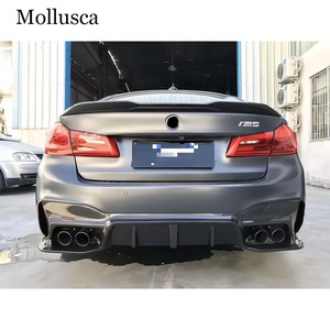 Difusor Trasero de Fibra de Carbono Estilo 3D para BMW Serie 5 G30 G38, 2017-2020 - Product Image 6