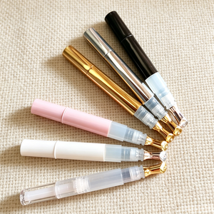 Penna Cosmetica Personalizzata con Meccanismo a Rotazione, 2/3/5/10ml, Applicatore Multiuso con Pennello e Cucchiaio, Contenitore Ricaricabile <span class=keywords><strong>per</strong></span> Trucco Liquido da Viaggio - Product Image 4