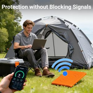Anti-Scratch Shock-absorbing Heat-Dissipating Waterproof Foldable Portable Starlink Mini Silicone Protective <b>Case</b> - Product Image 4