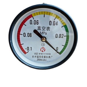 เกจวัดสุญญากาศ 100 มม. 1.6 ความแม่นยำ เครื่องวัดความดันคอมเพรสเซอร์ - Product Image 5