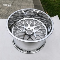 Jantes forgées JTX de type similaire, en alliage poli 6061-T6, 6x139.7, 8x170, 8x6.5, à déport profond personnalisé, 22x12, 24x14 pour Silverado